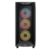 Carcasa Corsair 3200D RS ARGB, Mid-Tower, ATX, 3 ventilatoare incluse RS120 ARGB, Negru 