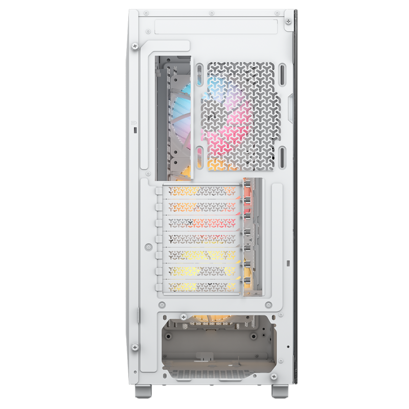 Carcasa Corsair 3200D RS ARGB, Mid-Tower, ATX, 3 ventilatoare incluse RS120 ARGB, Alb 