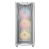 Carcasa Corsair 3200D RS ARGB, Mid-Tower, ATX, 3 ventilatoare incluse RS120 ARGB, Alb 