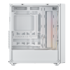 Carcasa Corsair 3200D RS ARGB, Mid-Tower, ATX, 3 ventilatoare incluse RS120 ARGB, Alb 