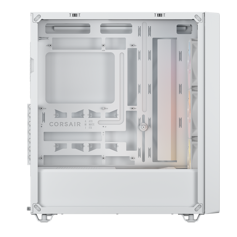 Carcasa Corsair 3200D RS ARGB, Mid-Tower, ATX, 3 ventilatoare incluse RS120 ARGB, Alb 