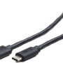 CABLU alimentare si date GEMBIRD, pt. smartphone, USB 3.0 (T) la USB 3.1 Type-C (T), 36W, 1.8m, negru, 