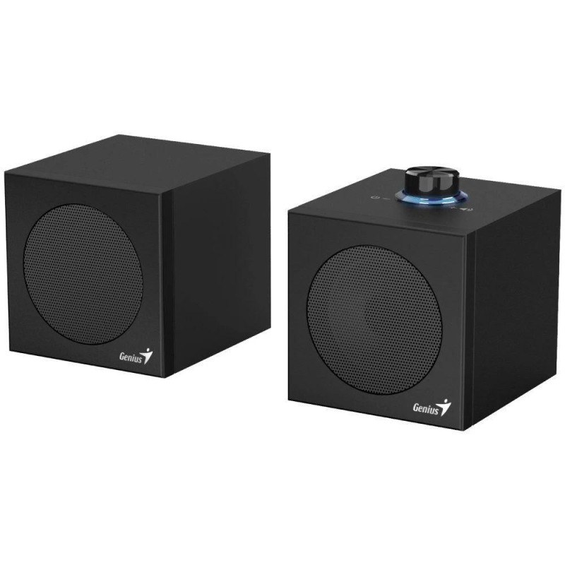 BOXE GENIUS 2.0, RMS:  6W (2 x 3W), USB power,Black, 