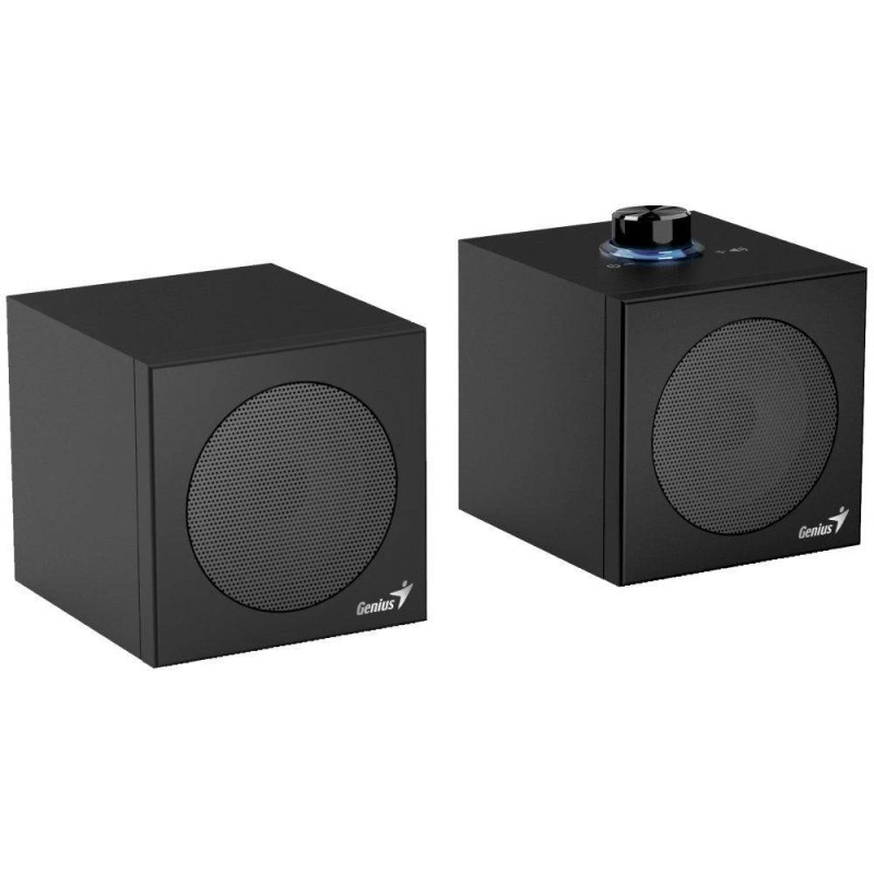 BOXE GENIUS 2.0, RMS:  6W (2 x 3W), USB power,Black, 