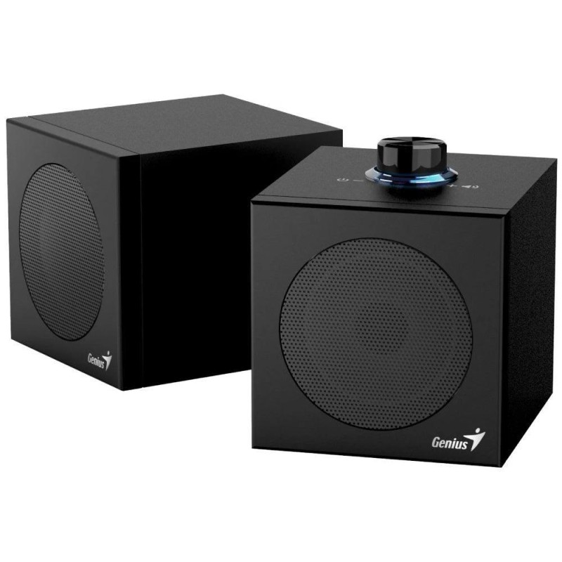 BOXE GENIUS 2.0, RMS:  6W (2 x 3W), USB power,Black, 