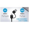 BOXE GENIUS 2.0, RMS:  6W (2 x 3W), USB power,Black, 