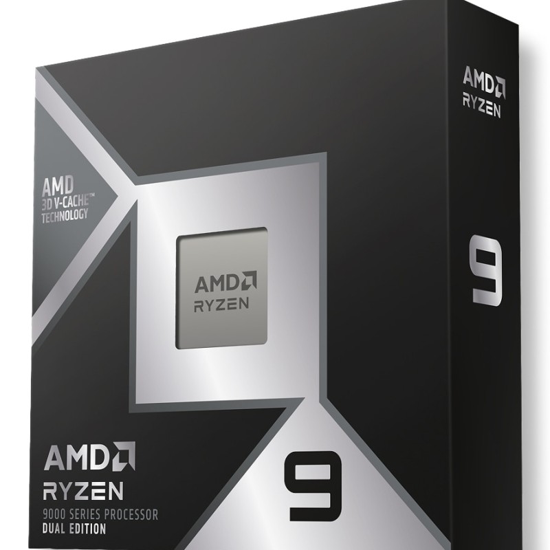 AMD CPU Desktop Ryzen 9 16C/32T 9950X3D2 (5.6GHz,208MB,200W,AM5) box, with Radeon Graphics 