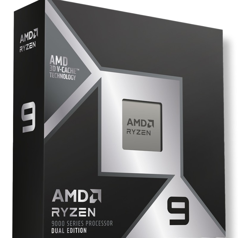 AMD CPU Desktop Ryzen 9 16C/32T 9950X3D2 (5.6GHz,208MB,200W,AM5) box, with Radeon Graphics 