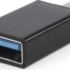 ADAPTOR GEMBIRD, pt. smartphone, USB 3.0 Type-C (T) la USB 3.0 (M), negru, 