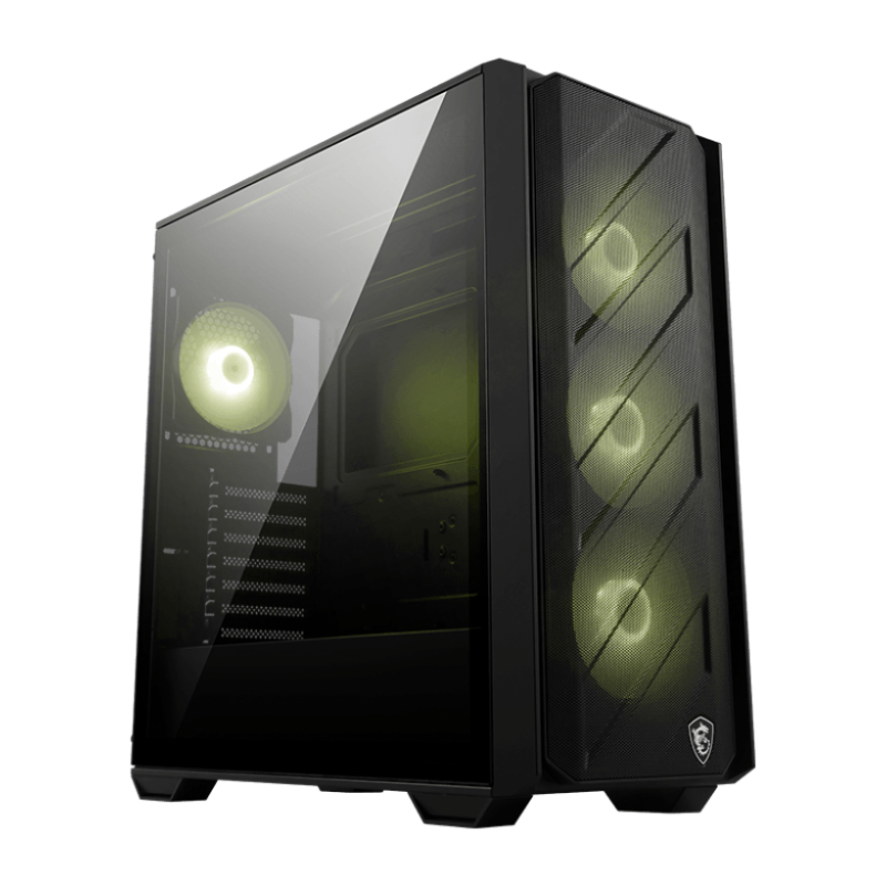 Carcasa MSI MAG FORGE 140A B65, Mid-Tower, ATX, sursa 650W inclusa, Negru 
