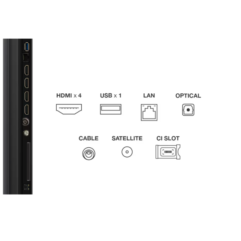 Mini LED TV 4K 50(126 cm) TCL 50Q6C 