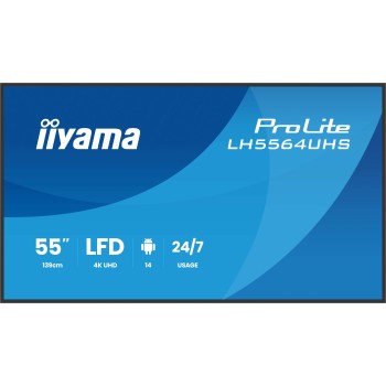 IIYAMA LFD LH5564UHS-B1AG 4K VA 55