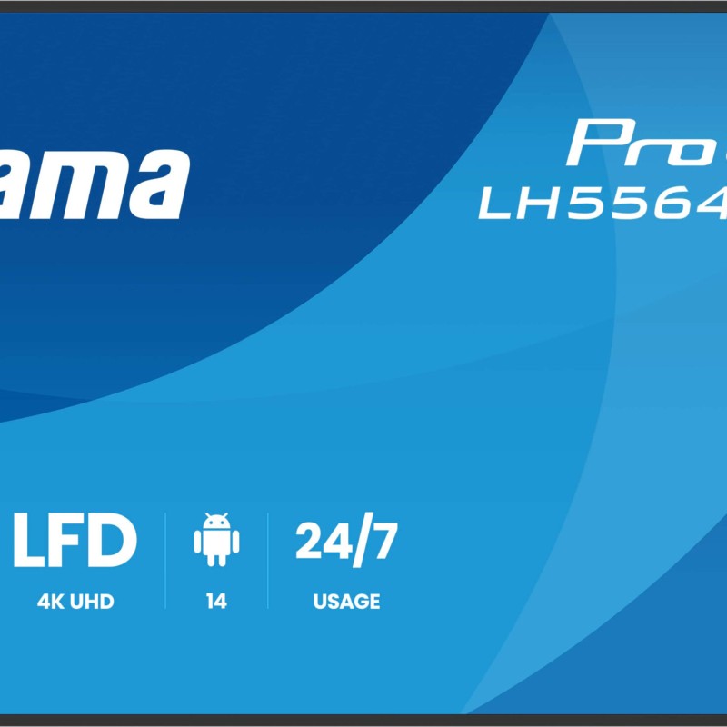 IIYAMA LFD LH5564UHS-B1AG 4K VA 55
