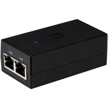 Ubiquity POE Injector, 24VDC, 30W, EU 