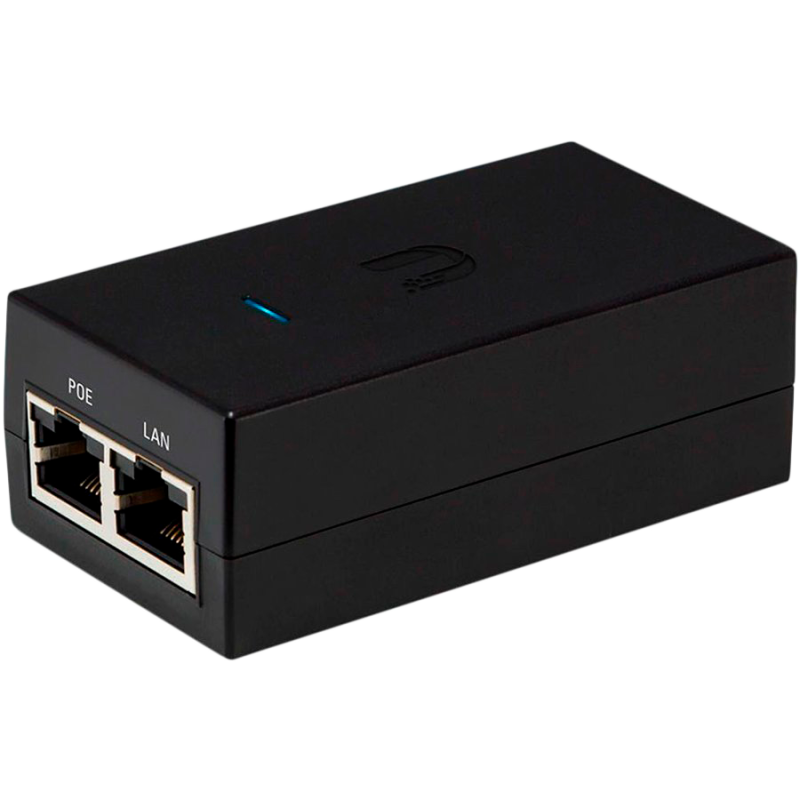 Ubiquity POE Injector, 24VDC, 30W, EU 