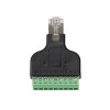 ADAPTOR LOGILINK RJ45 (T) la conector 8-pin, negru, 