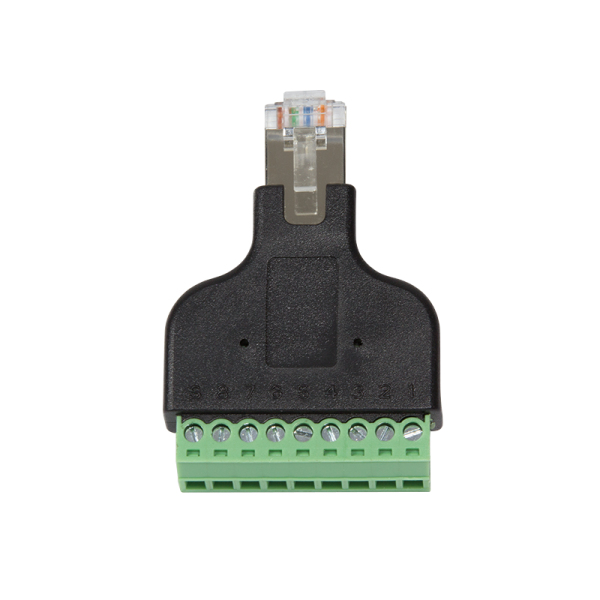 ADAPTOR LOGILINK RJ45 (T) la conector 8-pin, negru, 