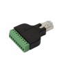 ADAPTOR LOGILINK RJ45 (T) la conector 8-pin, negru, 