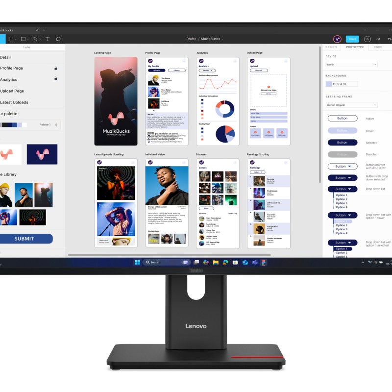 ThinkVision T32UD-40 31.5