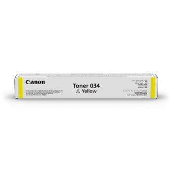 Toner Original Canon Yellow, 034Y, pentru IR C1225iF|C1225, 7.3K, (timbru verde 1.2 lei) ,NOPP, 