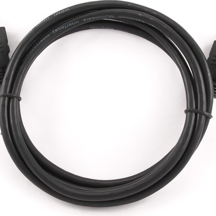 CABLU video GEMBIRD, HDMI (T) la HDMI (T), 1.8m, conectori auriti, rezolutie maxima 4K (3840 x 2160) la 60 Hz, negru, 