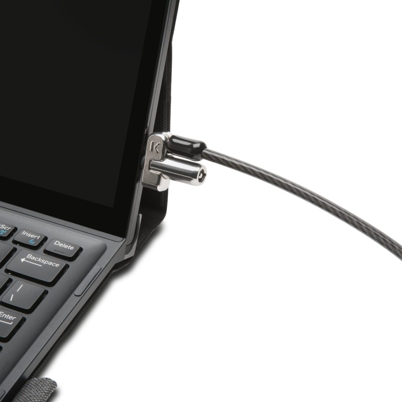 CABLU securitate KENSINGTON pt. notebook slot Wedge, cheie standard, conectare directa,1.5m, cablu otel carbon, permite pivotare si rotire cablu, 
