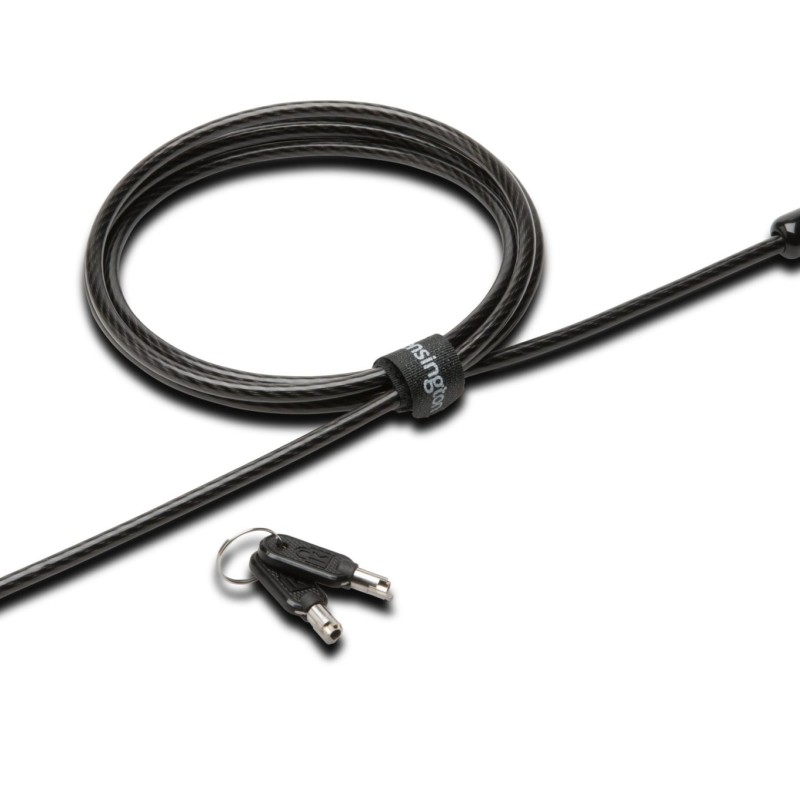 CABLU securitate KENSINGTON pt. notebook slot Wedge, cheie standard, conectare directa,1.5m, cablu otel carbon, permite pivotare si rotire cablu, 