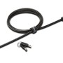 CABLU securitate KENSINGTON pt. notebook slot Wedge, cheie standard, conectare directa,1.5m, cablu otel carbon, permite pivotare si rotire cablu, 