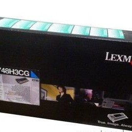 Toner Original Lexmark Cyan, X748H3CG, pentru X746|X748, 1K, (timbru verde 1.2 lei) , 