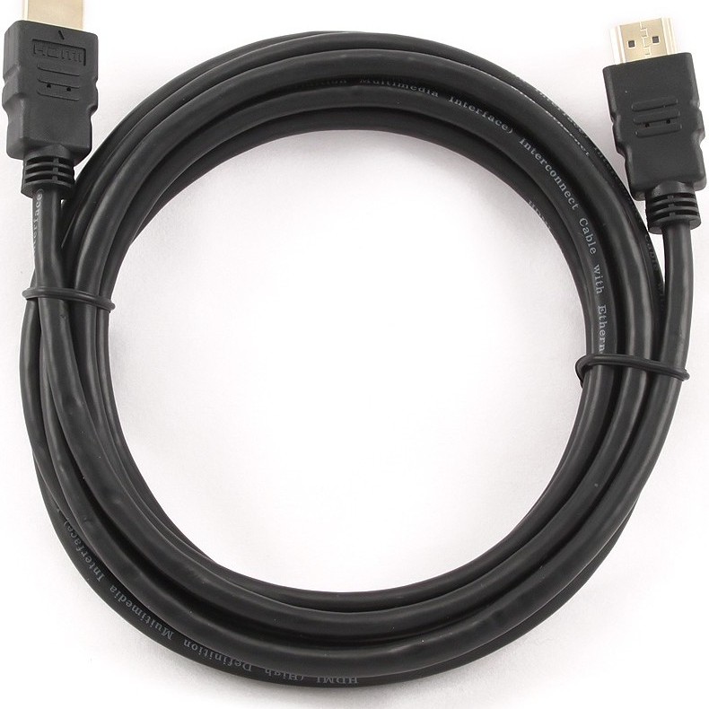 CABLU video GEMBIRD, HDMI (T) la HDMI (T), 3m, conectori auriti, rezolutie maxima 4K (3840 x 2160) la 60 Hz, negru, 