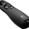 PRESENTER LOGITECH R400, wireless, laser 2.4 Ghz, max. 15 m, baterii AAA x2, negru, 