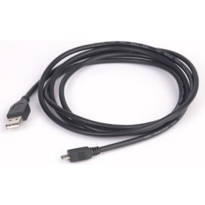 CABLU alimentare si date GEMBIRD, pt. smartphone, USB 2.0 (T) la Micro-USB 2.0 (T), 1.8m, black, 