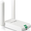 ADAPTOR RETEA TP-LINK MINI, extern wireless 2.4 GHz, Mini USB 2.0, port, 300 Mbps, antena externa x 2, 