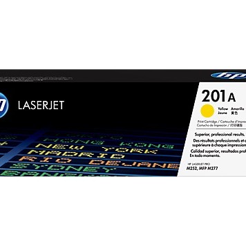 Toner Original HP Yellow, nr.201A, pentru Color LaserJet Pro M252|M274|M277, 1.4K, (timbru verde 1.2 lei) , 