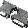 ADAPTOR video GEMBIRD, DVI-I DL (T) la VGA (M), black, 