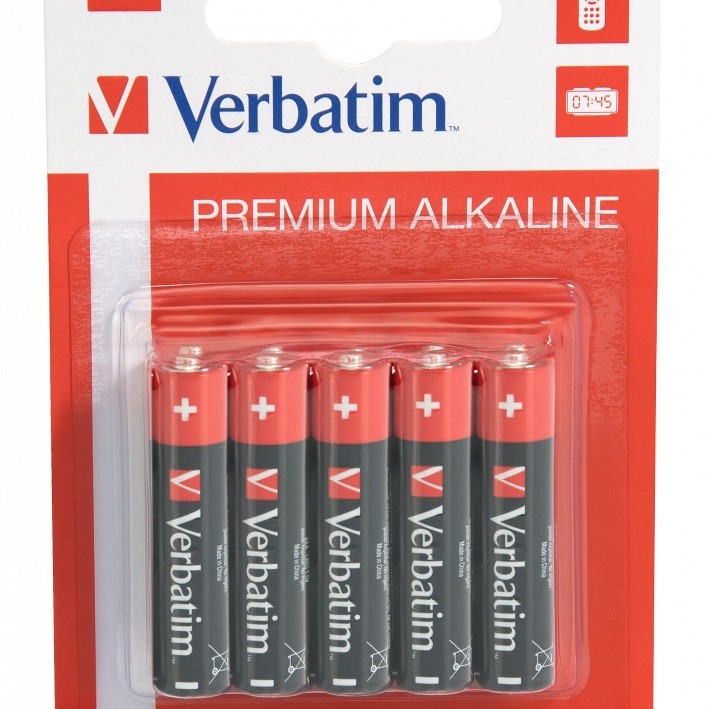 BATERIE VERBATIM  AAA (R3), 1.5V alcalina, 10 buc., 