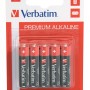 BATERIE VERBATIM  AAA (R3), 1.5V alcalina, 10 buc., 