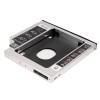 RACK intern SPACER, tip caddy 12.7mm, 5.25 inch la 2.5 inch, S-ATA, interfata PC S-ATA, metal, negru, 