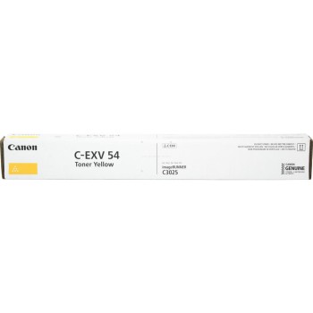 Toner Original Canon Yellow, EXV54Y, pentruIR C3025|IR C3125|C3226i,, 8.5K,NOPP, 