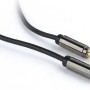 CABLU audio GEMBIRD stereo (3.5 mm jack T/T), 1.8m, conectori auriti, black 