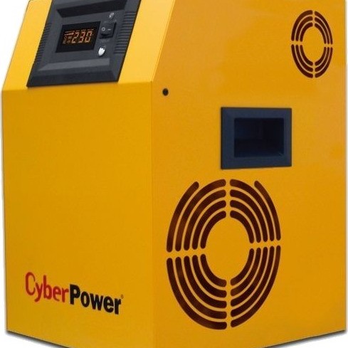 UPS CYBER POWER Inverter (pt. motoare, pompe etc.), Sinusoida Pura, LCD, 1500VA/1050W, AVR, 2x Shucko, 1x Terminal block, fara baterie, functioneaza cu baterie de 12V, 