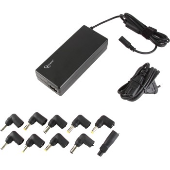 ALIMENTATOR Notebook Universal AC-DC, GEMBIRD, 90W - tensiuni 15V/16V/18V/19V/19.5V/20V DC la 4.5 A max, protectie la supratensiuni,