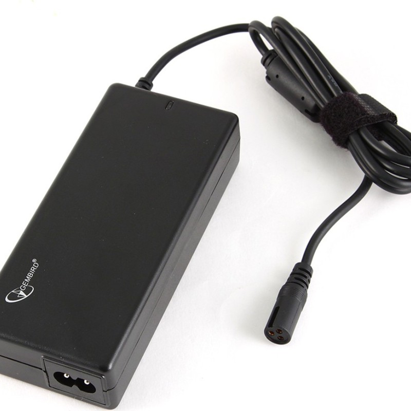 ALIMENTATOR Notebook Universal AC-DC, GEMBIRD, 90W - tensiuni 15V/16V/18V/19V/19.5V/20V DC la 4.5 A max, protectie la supratensiuni,