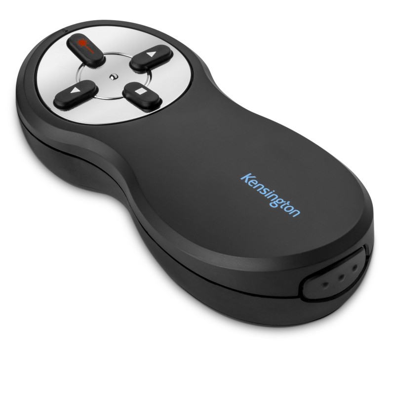 PRESENTER KENSINGTON , wireless, laser 2.4 GHz, max. 20 m, control cursor, negru, 