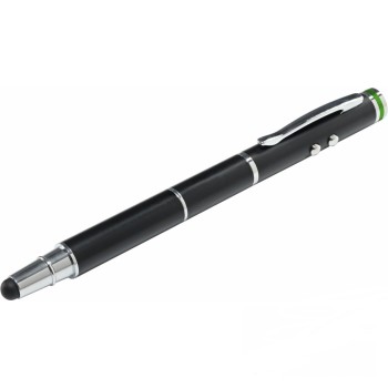 PRESENTER Leitz Stylus 4 in 1, wireless, laser pt. touchscreen , baterii AAAA x3, negru, 