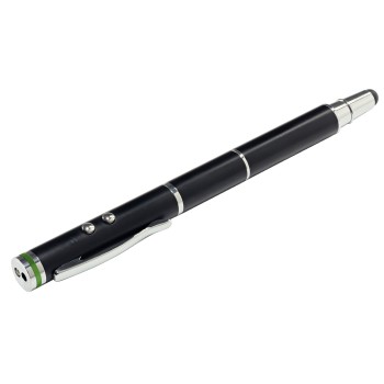 PRESENTER Leitz Stylus 4 in 1, wireless, laser pt. touchscreen , baterii AAAA x3, negru, 