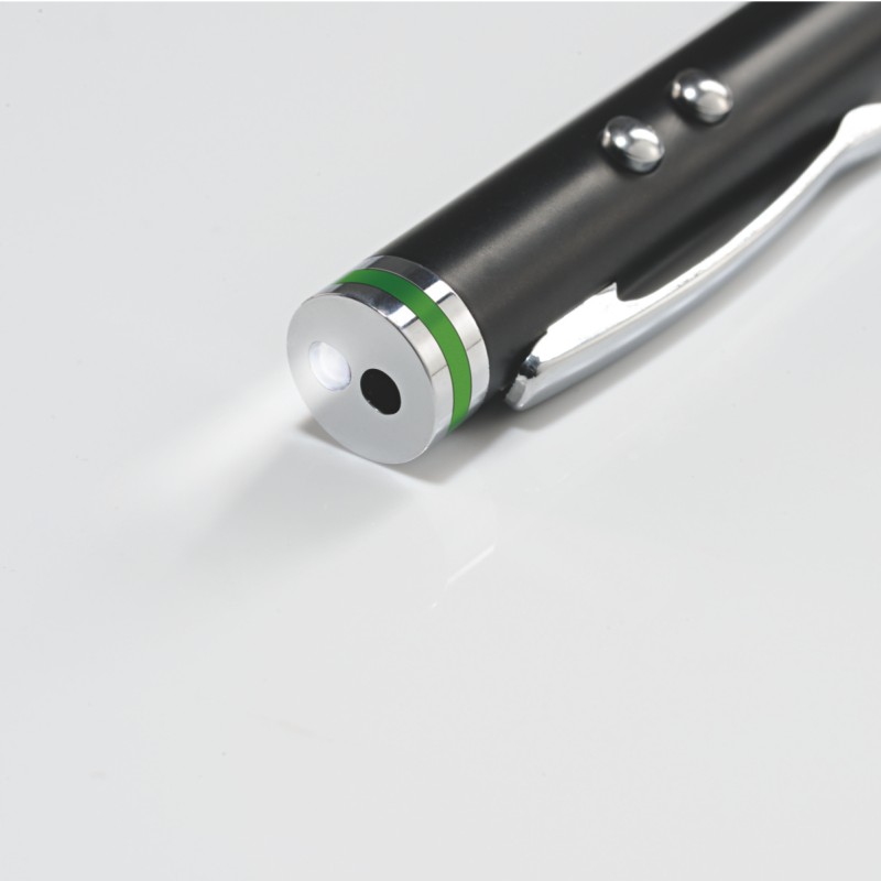 PRESENTER Leitz Stylus 4 in 1, wireless, laser pt. touchscreen , baterii AAAA x3, negru, 