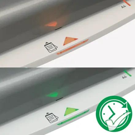 Laminator Leitz iLAM A4 Office, argintiu, 