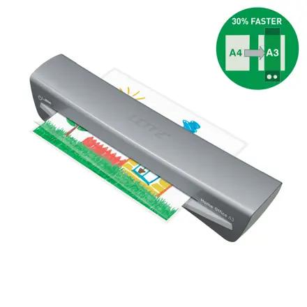 Laminator Leitz iLAM A3 Home Office, gri, 