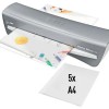 Laminator Leitz iLAM A4 Home Office, gri, 
